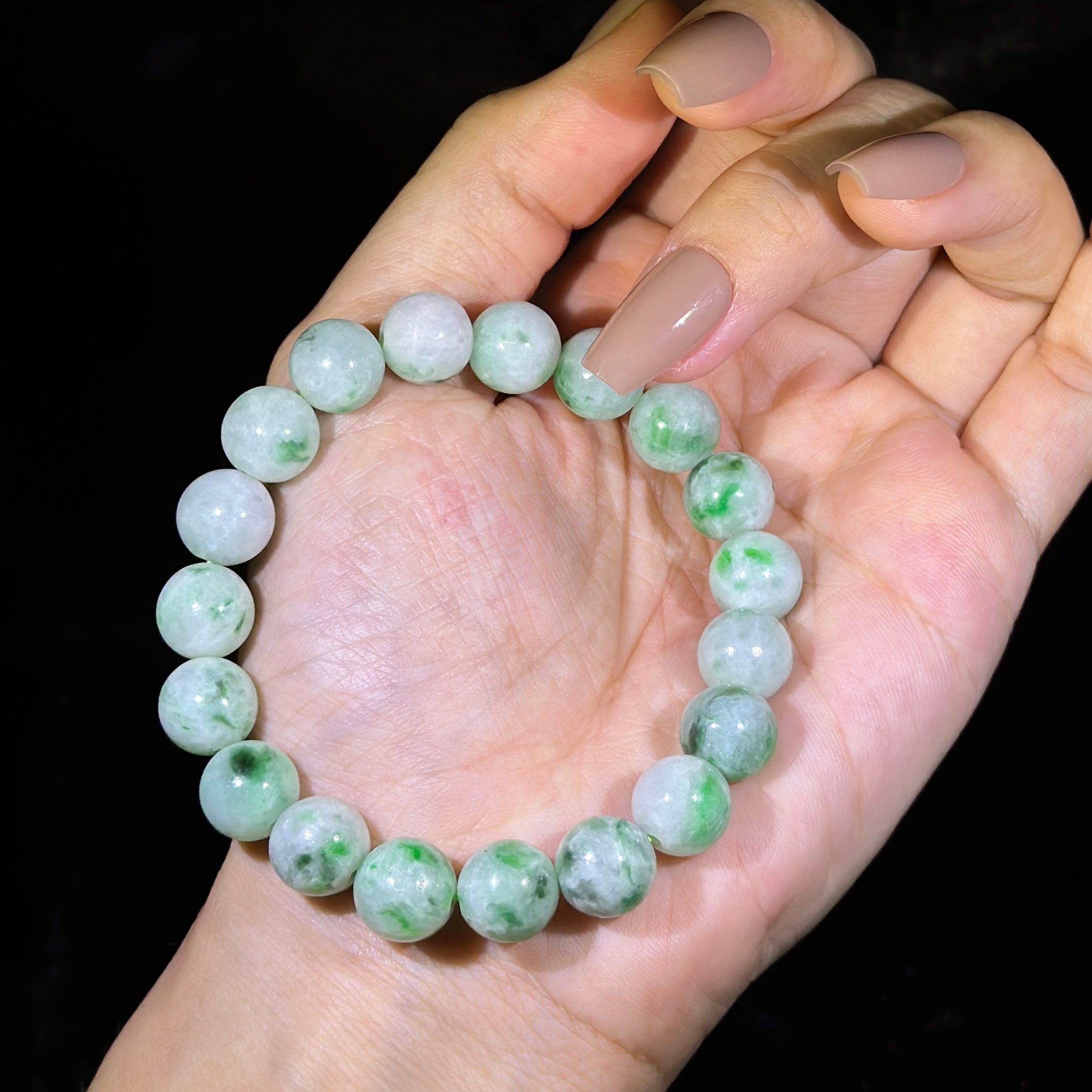 Type A Green Jade Bracelet