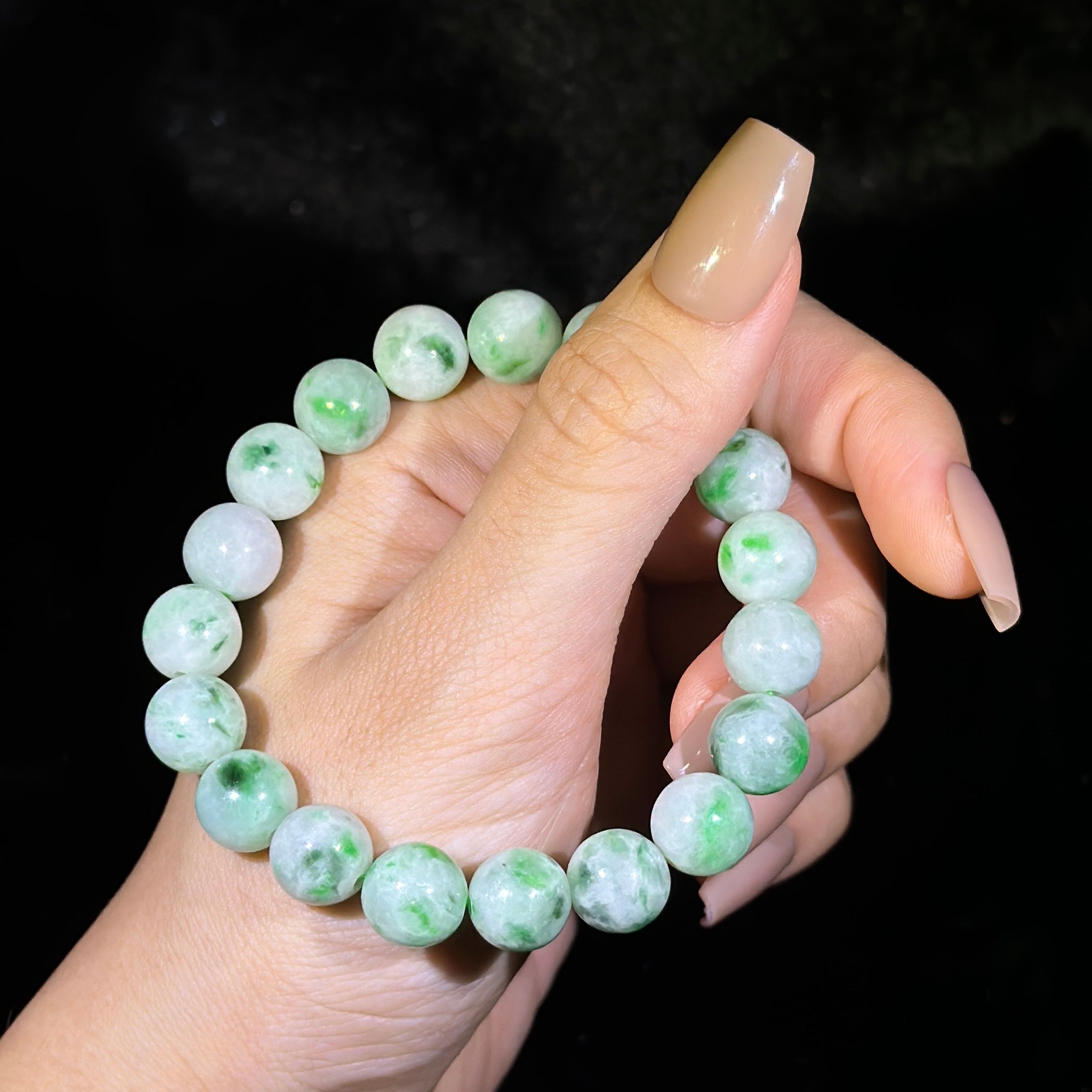 Type A Green Jade Bracelet