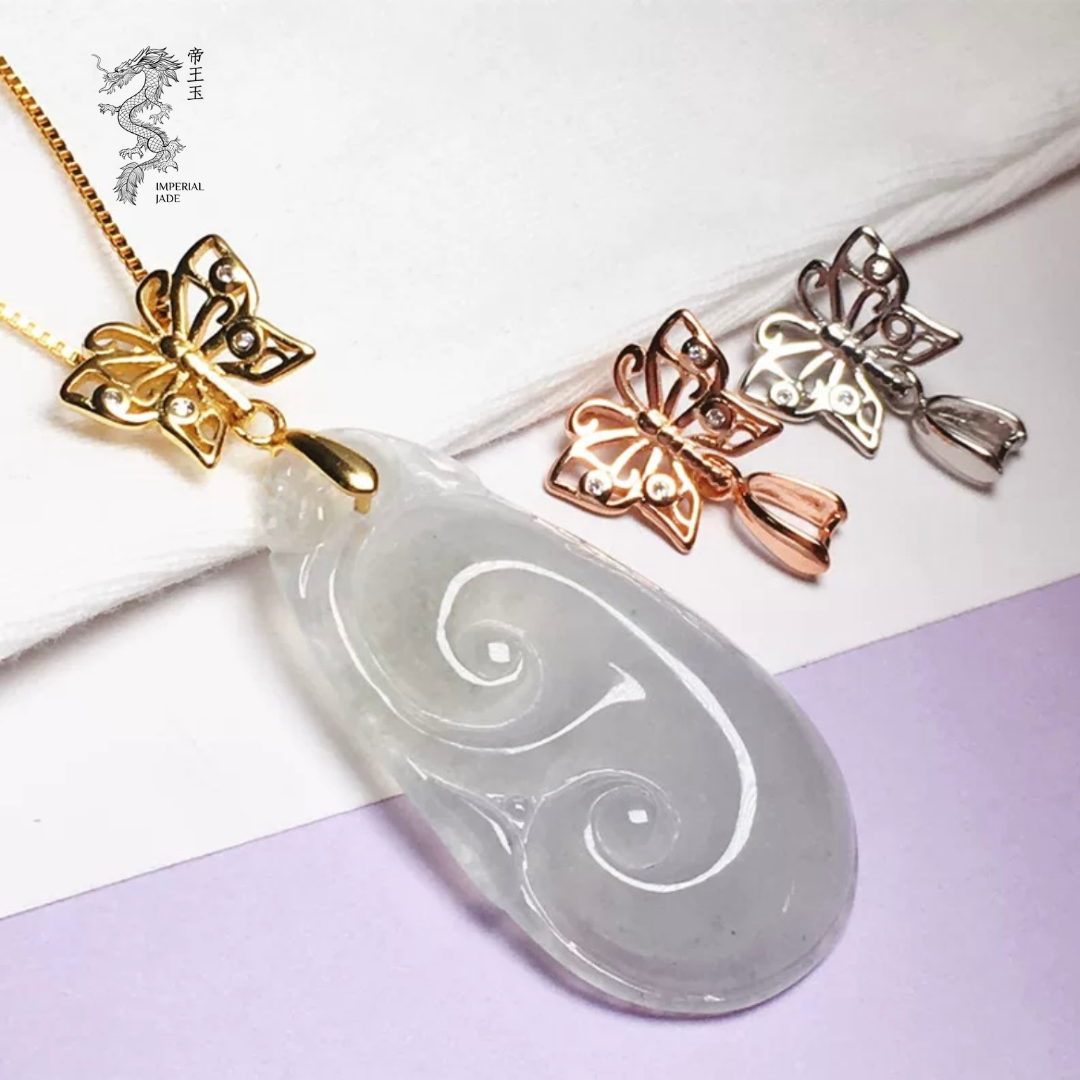 S925 Sliver Butterfly Clasp