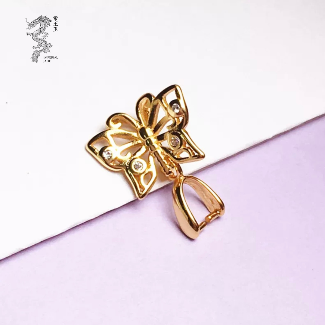 S925 Sliver Butterfly Clasp