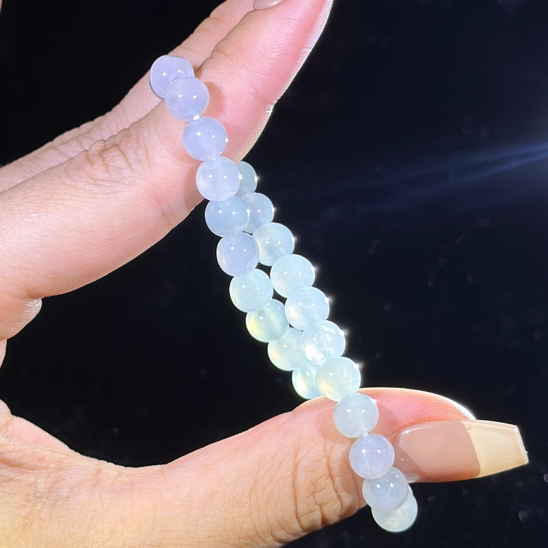 Type A Semi Icy Jade Bracelet