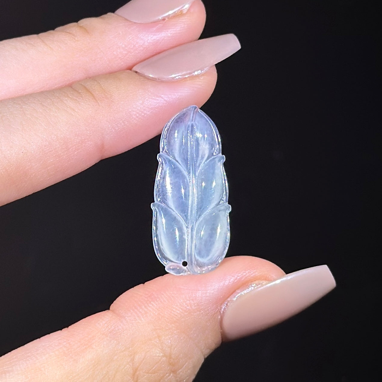 Type A Semi Icy Jade Leaf